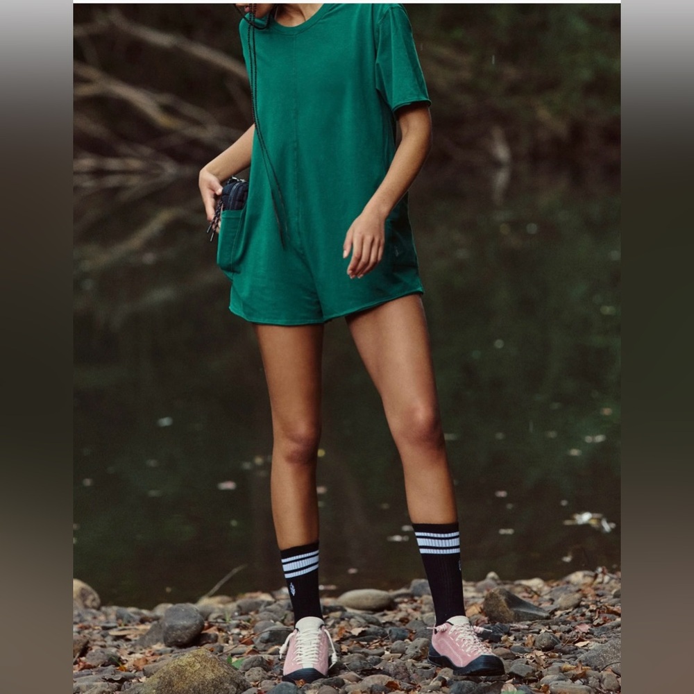 FP Movement Hot Shot Tee Romper NWOT